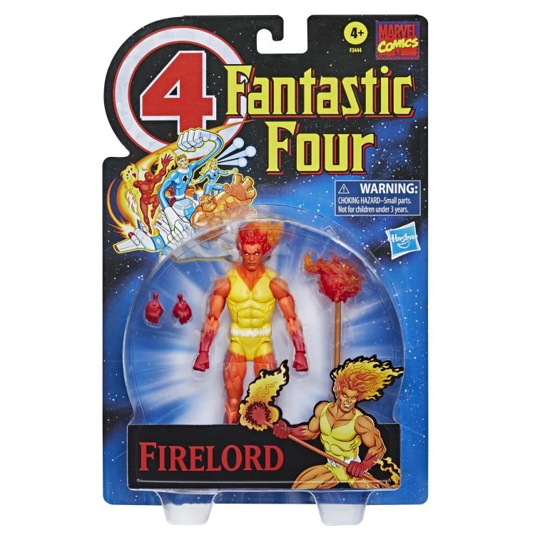 Hasbro Marvel Legends Retro Series Fantastic Four 4 Firelord Action Figure 6 Hasbro Marvel Legends Retro Series Fantastic Four 4 Firelord Action Figure - Image 6