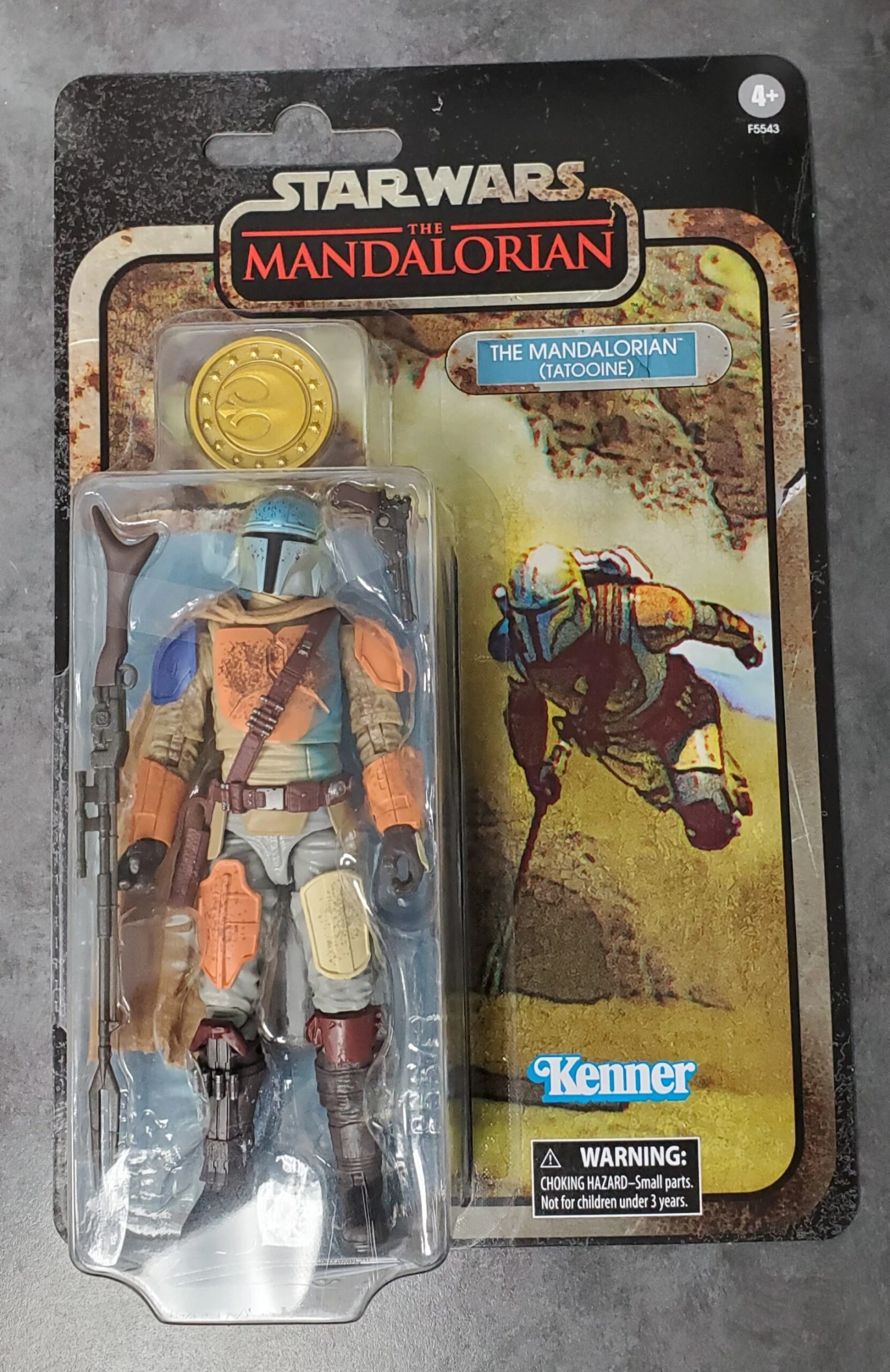 Hasbro Star Wars Black Series Credit Collection The Mandalorian (Tatooine) F5543 6 Inch Action Figure 7 Hasbro Star Wars Black Series Credit Collection The Mandalorian (Tatooine) F5543 6 Inch Action Figure - Image 7