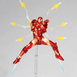 Amazing Yamaguchi Revoltech Figure Complex Iron Man Bleeding Edge Armor No. 013 -Hasbro Outlet Store 4537807013149g
