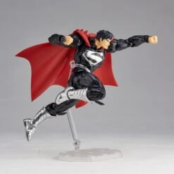 Amazing Yamaguchi Revoltech Figure Complex Superman (Black Suit) No. 027EX -Hasbro Outlet Store 4537807013361g