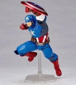 Amazing Yamaguchi Revoltech Figure Complex Captain America 2023 Reissue -Hasbro Outlet Store 4537807013460h