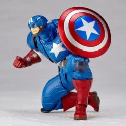 Amazing Yamaguchi Revoltech Figure Complex Captain America 2023 Reissue -Hasbro Outlet Store 4537807013460k