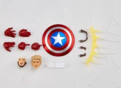 Amazing Yamaguchi Revoltech Figure Complex Captain America 2023 Reissue -Hasbro Outlet Store 4537807013460m