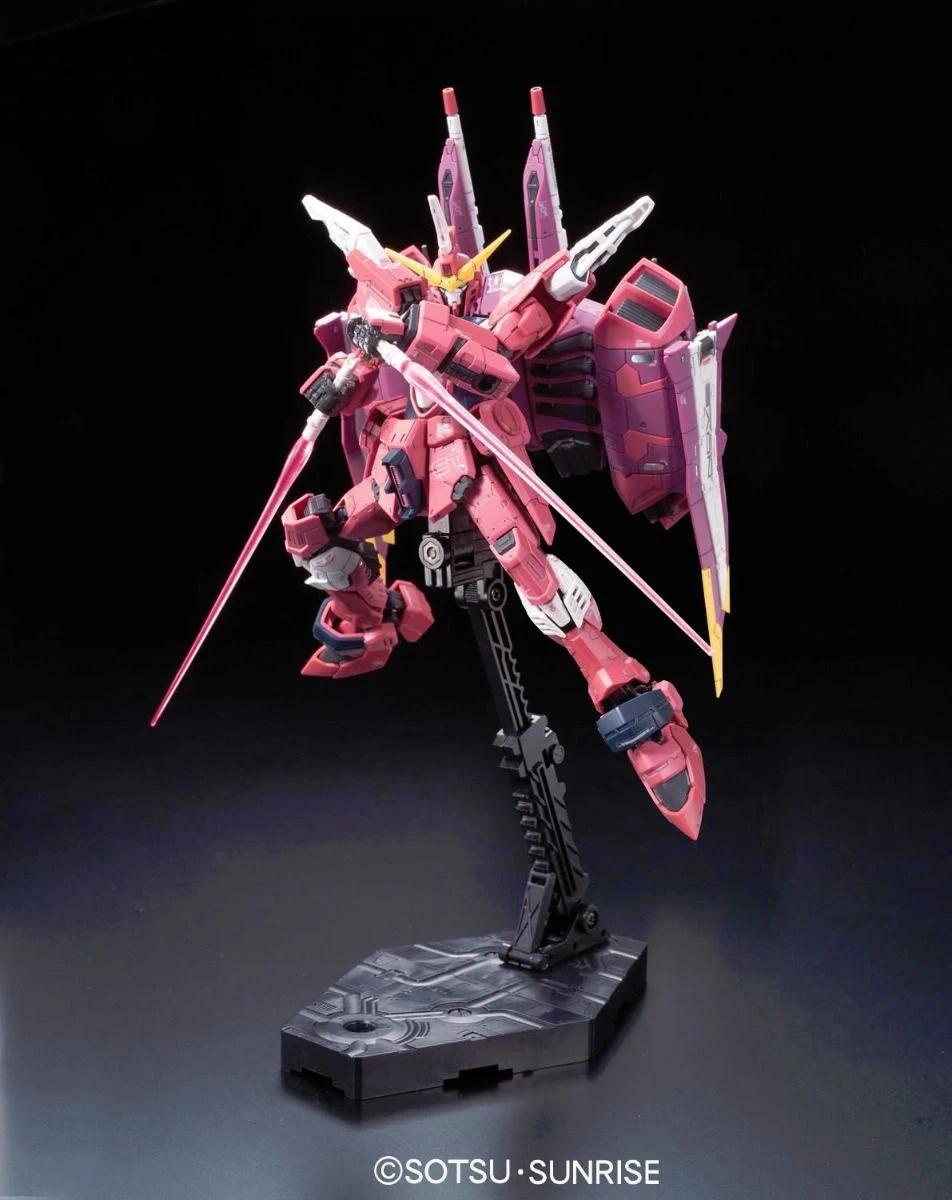 Bandai Gundam 1/144 RG #09 Seed ZGMF-X09A Justice Gundam Model Kit 2 Bandai Gundam 1/144 RG #09 Seed ZGMF-X09A Justice Gundam Model Kit - Image 2