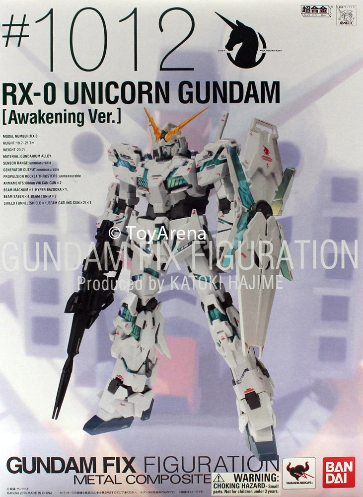 Bandai Gundam Fix Figuration Metal Composite Gundam RX-0 Unicorn Awakening Ver Fix Figuration #1012 Action Figure 4 Bandai Gundam Fix Figuration Metal Composite Gundam RX-0 Unicorn Awakening Ver Fix Figuration #1012 Action Figure - Image 4