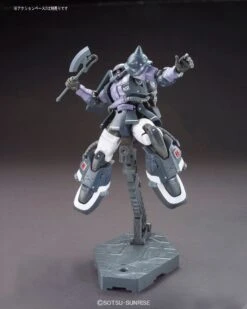 Bandai Gundam 1/144 HG The Origin #003 MS-06R-1A Zaku II High Mobility Type [Gaia/ Mash Ver] Model Kit -Hasbro Outlet Store 4543112966964j