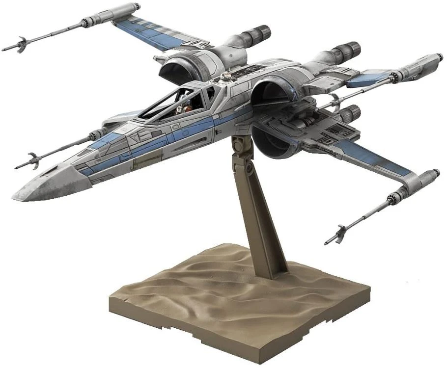 Bandai Star Wars 1/12 Scale Resistance X-Wing Fighter Model Kit 1 Bandai Star Wars 1/12 Scale Resistance X-Wing Fighter Model Kit