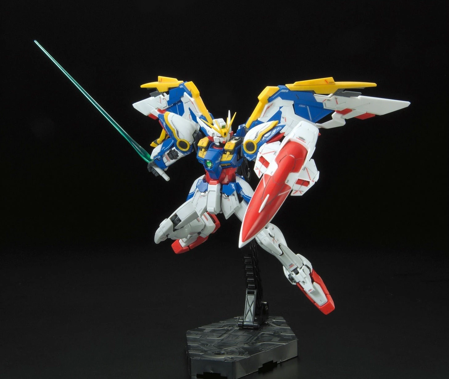 Bandai Gundam 1/144 RG #20 Wing Endless Waltz XXXG-01W Wing Gundam EW Model Kit 3 Bandai Gundam 1/144 RG #20 Wing Endless Waltz XXXG-01W Wing Gundam EW Model Kit - Image 3
