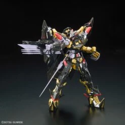 Bandai Gundam 1/144 RG #24 Seed Astray MBF-P01-Re2AMATU Gundam Astray Gold Frame Amatsu Mina Model Kit -Hasbro Outlet Store 4549660163800c