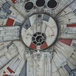 Bandai Star Wars 1/72 PG Millenium Falcon A New Hope Model Kit Exclusive -Hasbro Outlet Store 4549660163848m
