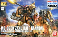 Bandai Gundam 1/144 HG The Origin #019 MS‑06CK Zaku Half Cannon -Hasbro Outlet Store 4549660197676