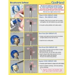 God Hand Godhand GH-EBRSUP-HMM Brushwork Softest Hobby Filbert Paint Brush M For Plastic Model Kit -Hasbro Outlet Store 4562349873951c 25ca9e78 a0b3 4c6b b342 d7874ee6ff8a