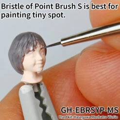 God Hand Godhand GH-EBRSYP-MS Brushwork Short Grip Point Brush S Paint Brush For Plastic Model Kit -Hasbro Outlet Store 4562349874378b