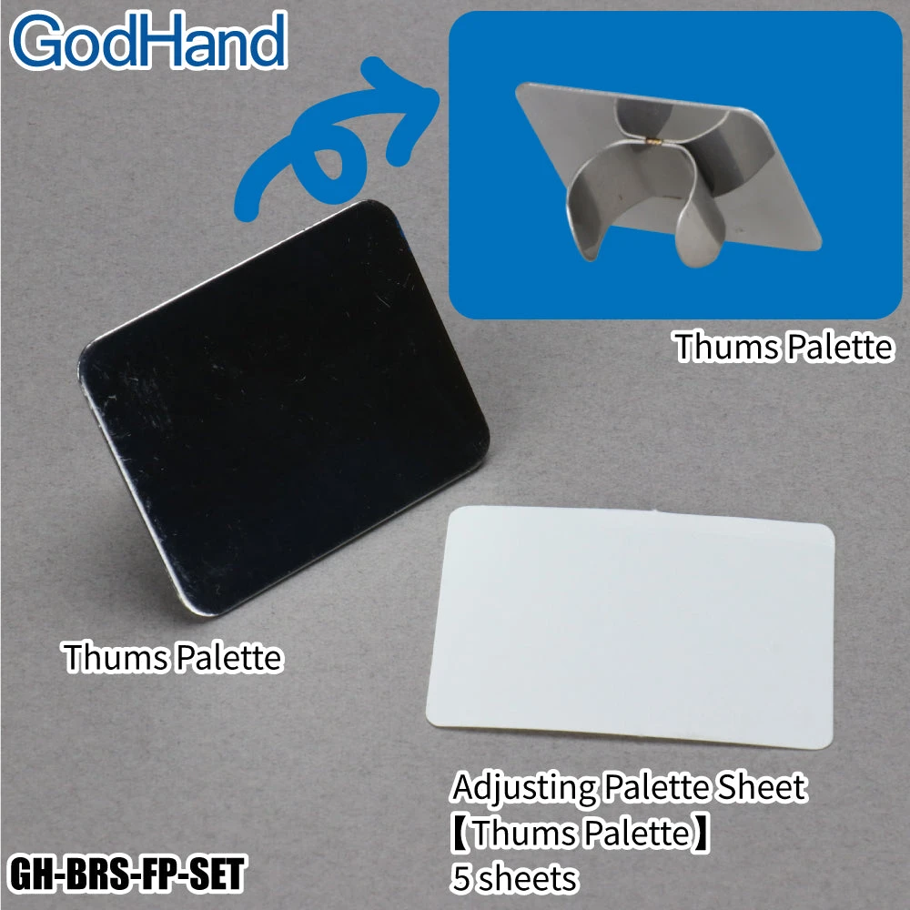God Hand Godhand GH-BRS-FP-SET Thumb's Palette And Adjusting Palette Sheet For Plastic Model Kit 6 God Hand Godhand GH-BRS-FP-SET Thumb's Palette And Adjusting Palette Sheet For Plastic Model Kit - Image 6