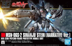 Bandai Gundam 1/144 HGUC #217 Gundam Narrative MSN-06S-2 Sinanju Stein (Narrative Ver.) Model Kit -Hasbro Outlet Store 4573102553485