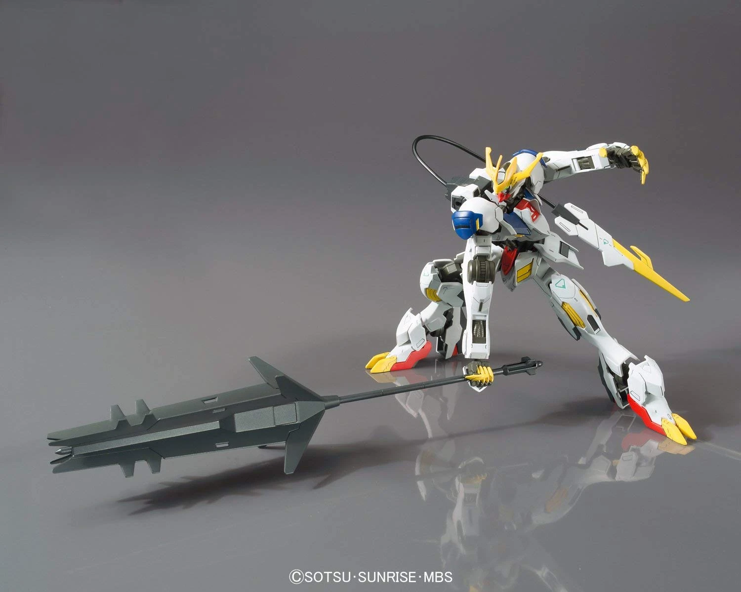 Bandai Gundam 1/144 HG IBO #033 ASW-G-08 Gundam Barbatos Lupus Rex Model Kit 3 Bandai Gundam 1/144 HG IBO #033 ASW-G-08 Gundam Barbatos Lupus Rex Model Kit - Image 3
