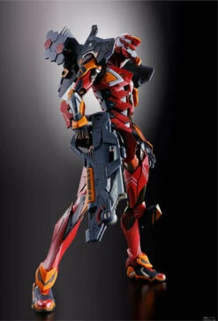 Bandai Metal Build Evangelion EVA-02 Production Model Type Neon Genesis Action Figure -Hasbro Outlet Store 4573102570536b