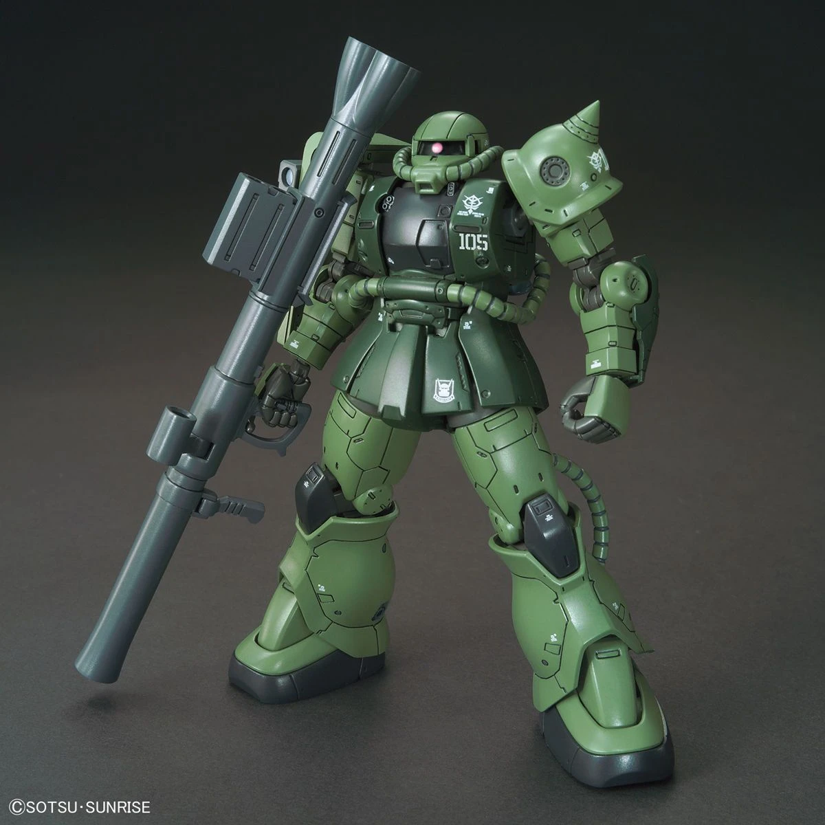Bandai Gundam 1/144 HG The Origin #025 MS-06C-6/R6 Zaku II Type C-6/R6 Model Kit 3 Bandai Gundam 1/144 HG The Origin #025 MS-06C-6/R6 Zaku II Type C-6/R6 Model Kit - Image 3