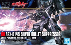 Bandai Gundam 1/144 HGUC #225 Gundam Narrative ARX-014S Silver Bullet Supressor Model Kit -Hasbro Outlet Store 4573102576941