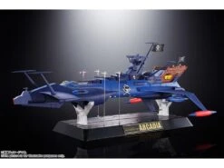 Bandai Soul Of Chogokin GX-93 Space Pirate Captain Harlock Space Pirate Battleship Arcadia Action Figure -Hasbro Outlet Store 4573102587503c