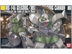 Bandai Gundam 1/144 HGUC #076 Gundam 0079 MS-14A Gelgoog / MS-14C Gelgoog Cannon Model Kit -Hasbro Outlet Store 4573102603975c