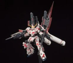 Bandai Gundam 1/144 HGUC #199 RX-0 Full Armor Unicorn Gundam (Destroy Mode/ Red Color Ver.) Model Kit -Hasbro Outlet Store 4573102604033d