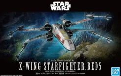 Bandai Star Wars 1/72 Scale X-Wing Starfighter Red 5 Rise Of Skywalker Model Kit -Hasbro Outlet Store 4573102615541