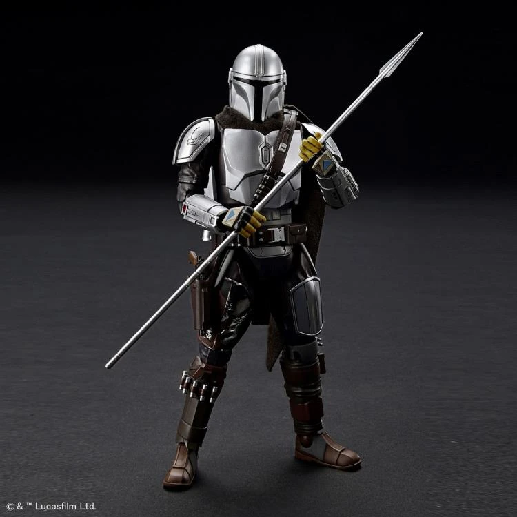 Bandai Star Wars 1/12 Scale The Mandalorian Beskar Armor (Silver Coating Ver.) Model Kit 2 Bandai Star Wars 1/12 Scale The Mandalorian Beskar Armor (Silver Coating Ver.) Model Kit - Image 2