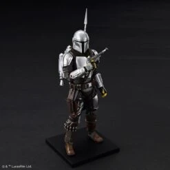 Bandai Star Wars 1/12 Scale The Mandalorian Beskar Armor (Silver Coating Ver.) Model Kit 14 Bandai Star Wars 1/12 Scale The Mandalorian Beskar Armor (Silver Coating Ver.) Model Kit -Hasbro Outlet Store 4573102617972g