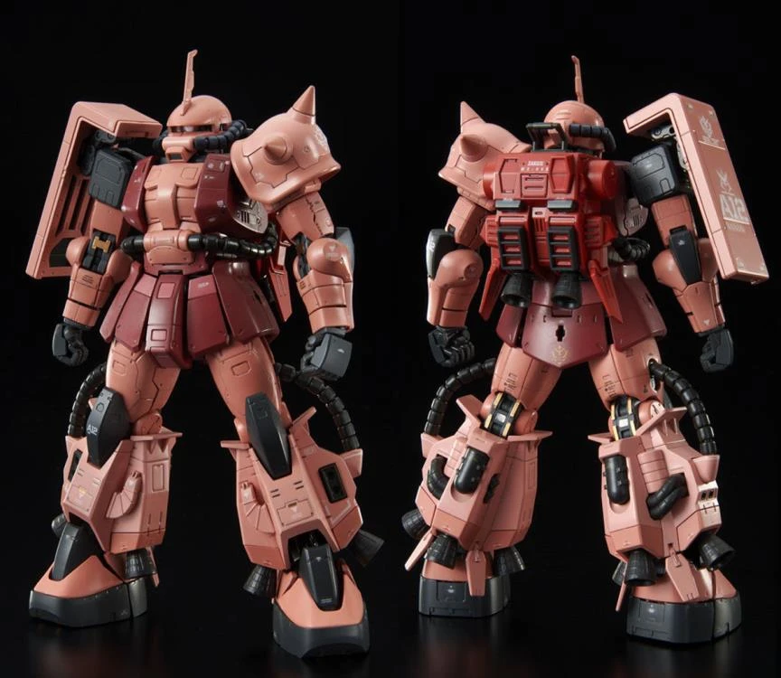Bandai Gundam 1/144 RG High Mobility Type Zaku II (Team Monstre Custom) Model Kit Exclusive 1 Bandai Gundam 1/144 RG High Mobility Type Zaku II (Team Monstre Custom) Model Kit Exclusive