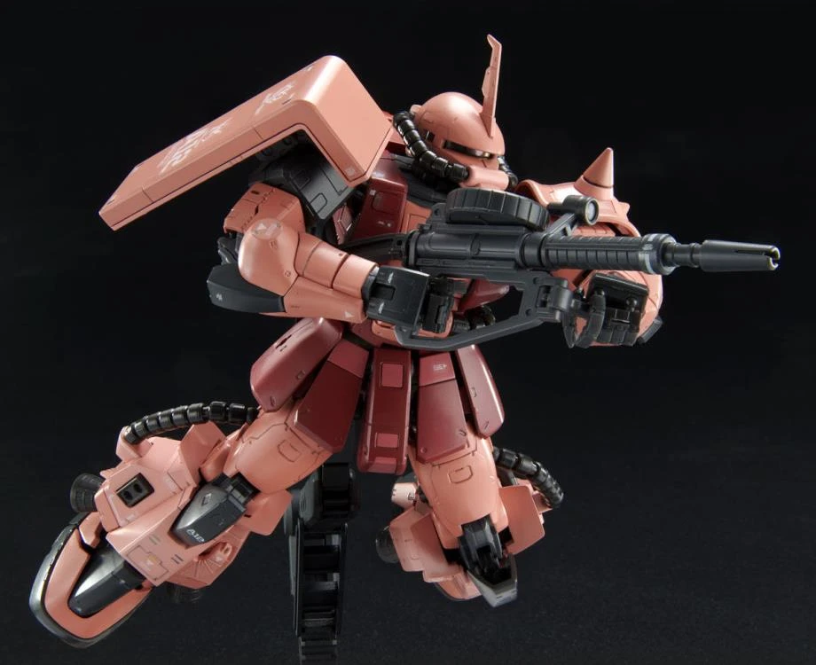 Bandai Gundam 1/144 RG High Mobility Type Zaku II (Team Monstre Custom) Model Kit Exclusive 3 Bandai Gundam 1/144 RG High Mobility Type Zaku II (Team Monstre Custom) Model Kit Exclusive - Image 3