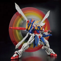 Bandai Gundam 1/144 RG #37 G Gundam GF13-017NJII God Gundam (Burning Gundam) Model Kit