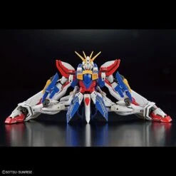 Bandai Gundam 1/144 RG #37 G Gundam GF13-017NJII God Gundam (Burning Gundam) Model Kit -Hasbro Outlet Store 4573102633583i