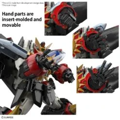 Bandai 1/144 RG The King Of Braves GaoGaiGar GaoGaiGar Model Kit -Hasbro Outlet Store 4573102633989j