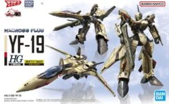 Bandai Macross Plus HG 1/100 YF-19 Isamu Daison Machine Model Kit -Hasbro Outlet Store 4573102642585