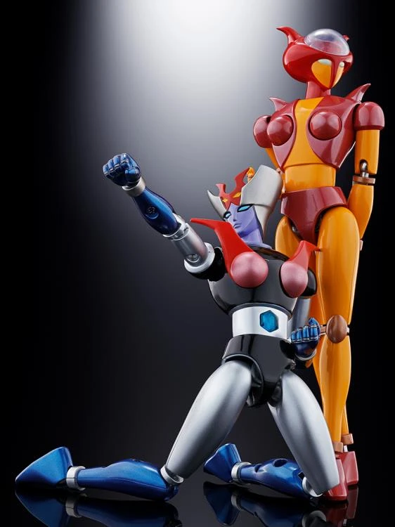 Bandai Soul Of Chogokin Mazinger Z GX-08R Aphrodai A And GX-09R Minerva X Set Action Figure 2 Bandai Soul Of Chogokin Mazinger Z GX-08R Aphrodai A And GX-09R Minerva X Set Action Figure - Image 2