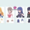 Bandai 30 Minutes Sisters 30MS Option Hair Style Parts Vol. 8 Accessory Kit (Box/4)