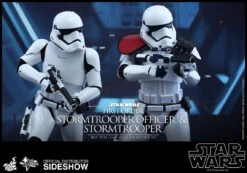 Hot Toys 1/6 First Order Stormtrooper Officer & Stormtrooper Set Star Wars Episode VII The Force Awakens MMS335 Sixth Scale Figures -Hasbro Outlet Store 4897011178394b