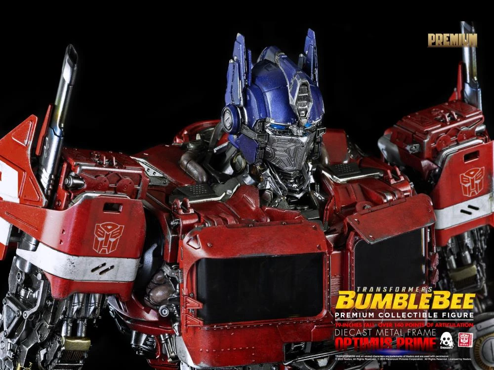 ThreeZero Transformers Bumblebee Movie Optimus Prime Premium Scale Figure 11 ThreeZero Transformers Bumblebee Movie Optimus Prime Premium Scale Figure - Image 11
