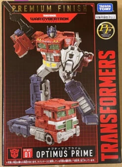 Hasbro Transformers Generations War For Cybertron Trilogy Voyager Optimus Prime (Premium Finish) Action Figure PF WFC-01 / GE-01 -Hasbro Outlet Store 4904810180920