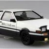 Aoshima 1/24 Initial D #05 Takumi Fujiwara Toyota 86 Trueno (Comic Vol 1 Ver.) Model Kit