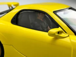 Aoshima 1/24 Initial D #15 Takahashi Keisuke FD3S RX-7 (Project D Ver.) With Figure Model Kit -Hasbro Outlet Store 4905083059555c