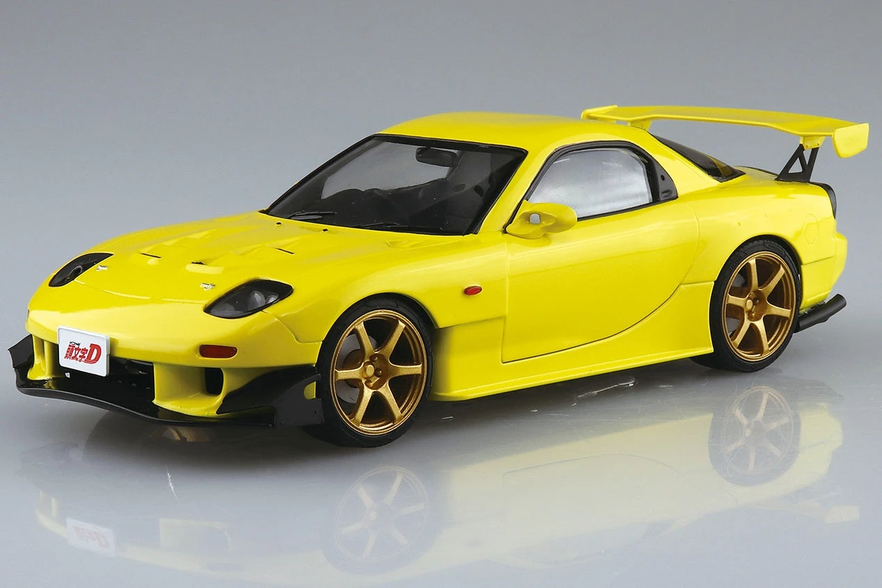 Aoshima 1/24 Initial D #I-4 Takahashi Keisuke FD3S RX-7 (Project D Comic Vol. 28 Ver.) Model Kit (Special Pre-Painted Ver.) 1 Aoshima 1/24 Initial D #I-4 Takahashi Keisuke FD3S RX-7 (Project D Comic Vol. 28 Ver.) Model Kit (Special Pre-Painted Ver.)