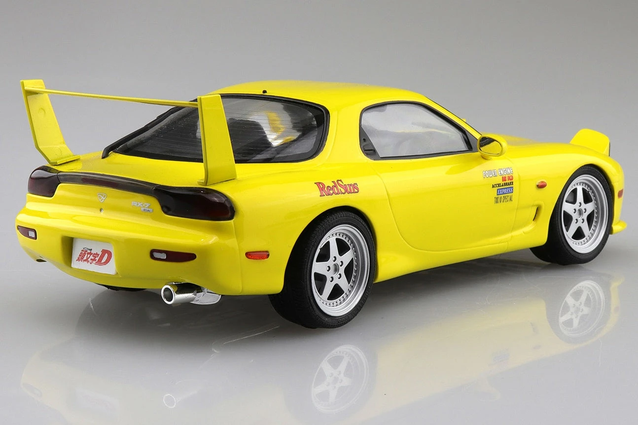 Aoshima 1/24 Initial D #I-5 Takahashi Keisuke FD3S RX-7 (Comic Vol. 1 Ver.) Model Kit (Special Pre-Painted Ver.) 2 Aoshima 1/24 Initial D #I-5 Takahashi Keisuke FD3S RX-7 (Comic Vol. 1 Ver.) Model Kit (Special Pre-Painted Ver.) - Image 2