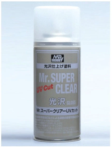 Mr. Hobby Mr. Super Clear Gloss UV Cut 170ml B522 B-522 Model Kit 1 Mr. Hobby Mr. Super Clear Gloss UV Cut 170ml B522 B-522 Model Kit