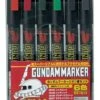GSI Gundam Marker HG MG RG PG GMS108 Zeon Markers Set