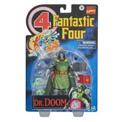 Hasbro Marvel Legends Vintage Retro Series Fantastic Four 4 Dr. Doom Action Figure -Hasbro Outlet Store 5010993753307