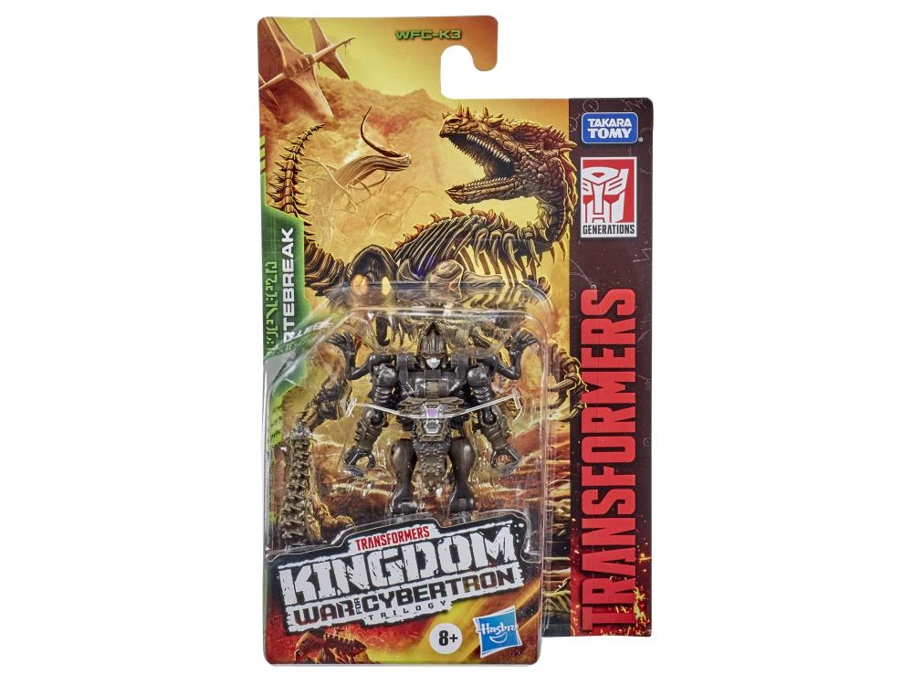 Hasbro Transformers Generations War For Cybertron: Kingdom Core Vertebreak Action Figure WFC-K3 3 Hasbro Transformers Generations War For Cybertron: Kingdom Core Vertebreak Action Figure WFC-K3 - Image 3