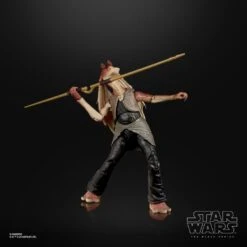 Hasbro Star Wars Black Series #01 The Phantom Menace Jar Jar Binks 6 Inch Action Figure -Hasbro Outlet Store 5010993782680b