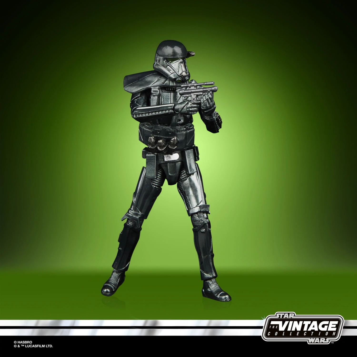 Hasbro Star Wars Vintage Collection Imperial Death Trooper Carbonized F1423 3.75" Action Figure 2 Hasbro Star Wars Vintage Collection Imperial Death Trooper Carbonized F1423 3.75" Action Figure - Image 2